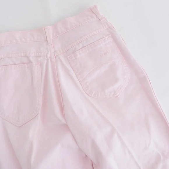 Vintage Chic Pink Barbie Tapered Leg  Denim Jeans - Picture 12 of 13